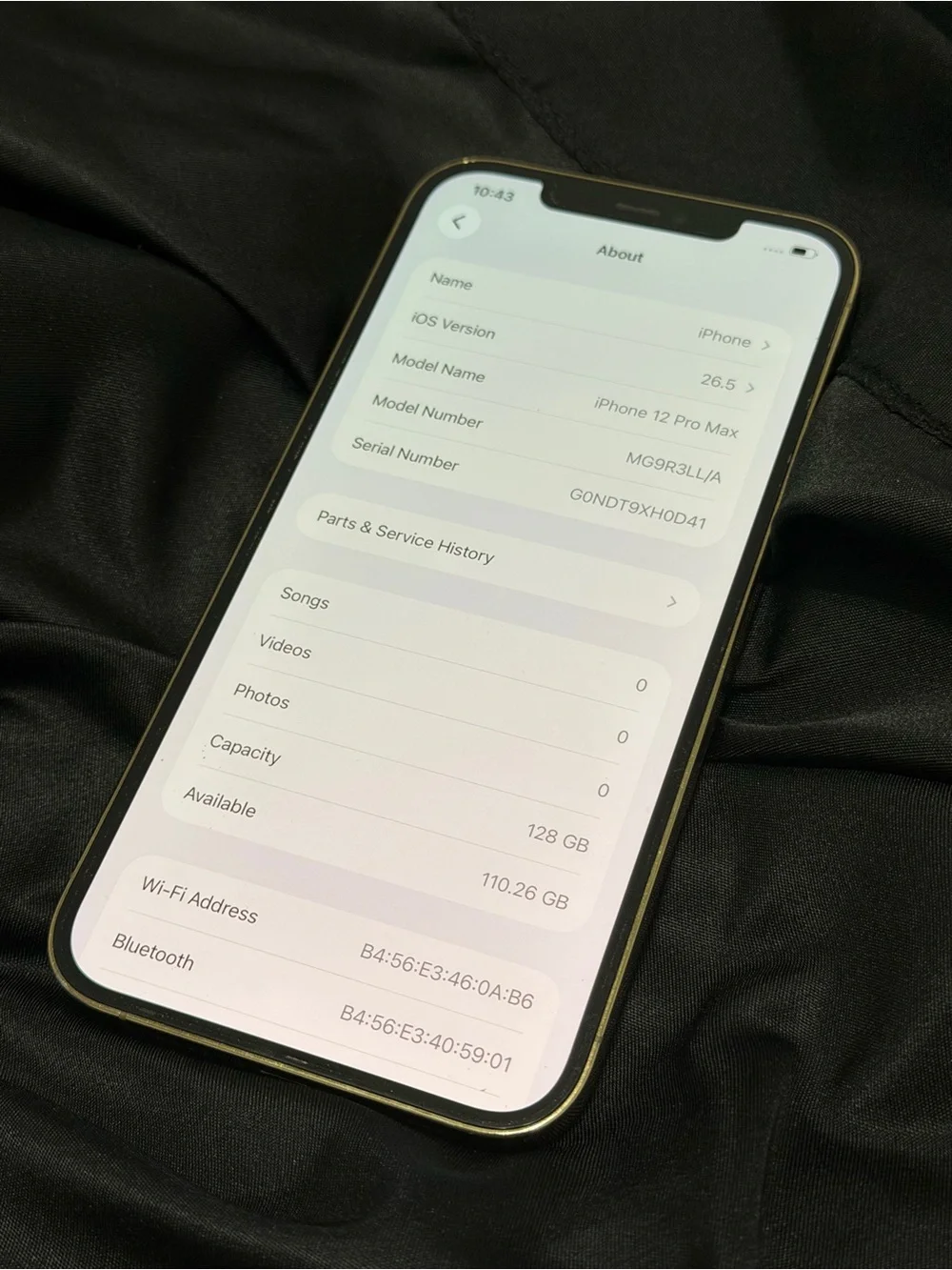 Apple 128gb storage